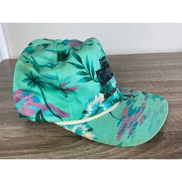Vintage 1990 MacMillan Bloedel Floral Courtyard Snapback Hat Made in Taiwan - Picture 11 of 13